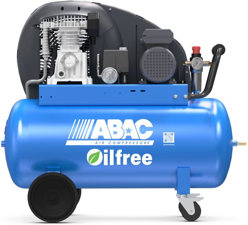 ABAC PRO A29B-0 100 CT3 Zero Compressor 320 l/min 100 ltr. 10 Bar 400 Volt