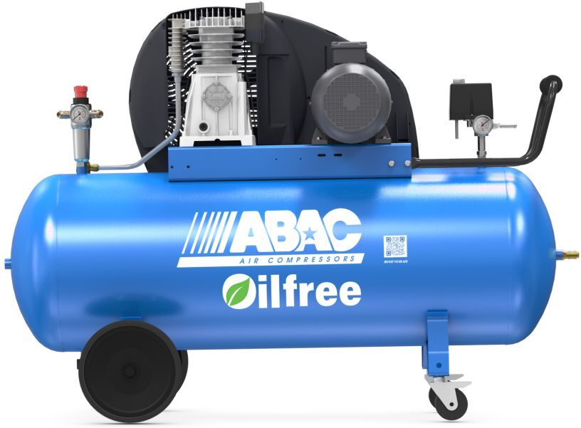 ABAC PRO A39B-0 200 CT4 Zero Compressor 486 l/min 200 ltr. 10 Bar 400 Volt