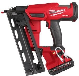 Milwaukee M18 FN16GA-202X Accu Bradtacker 16GA schuin 32-63mm 18V 2.0Ah Li-Ion 4933478092