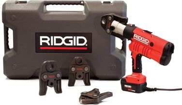 Ridgid RP340-C Standaard 10 - 108 mm basis set Perstang 230V + 3 bekken U 16-20-25