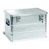 ALUTEC MÜNCHEN ALUTEC Classic 68 aluminium box (inhoud 68 liter, binnenafmetingen (B x H x D) 550 x 350 x 355 mm/Buitenafmetingen (B x H x D) 575 x 385 x 375 mm, container, aluminium behuizing) 11068