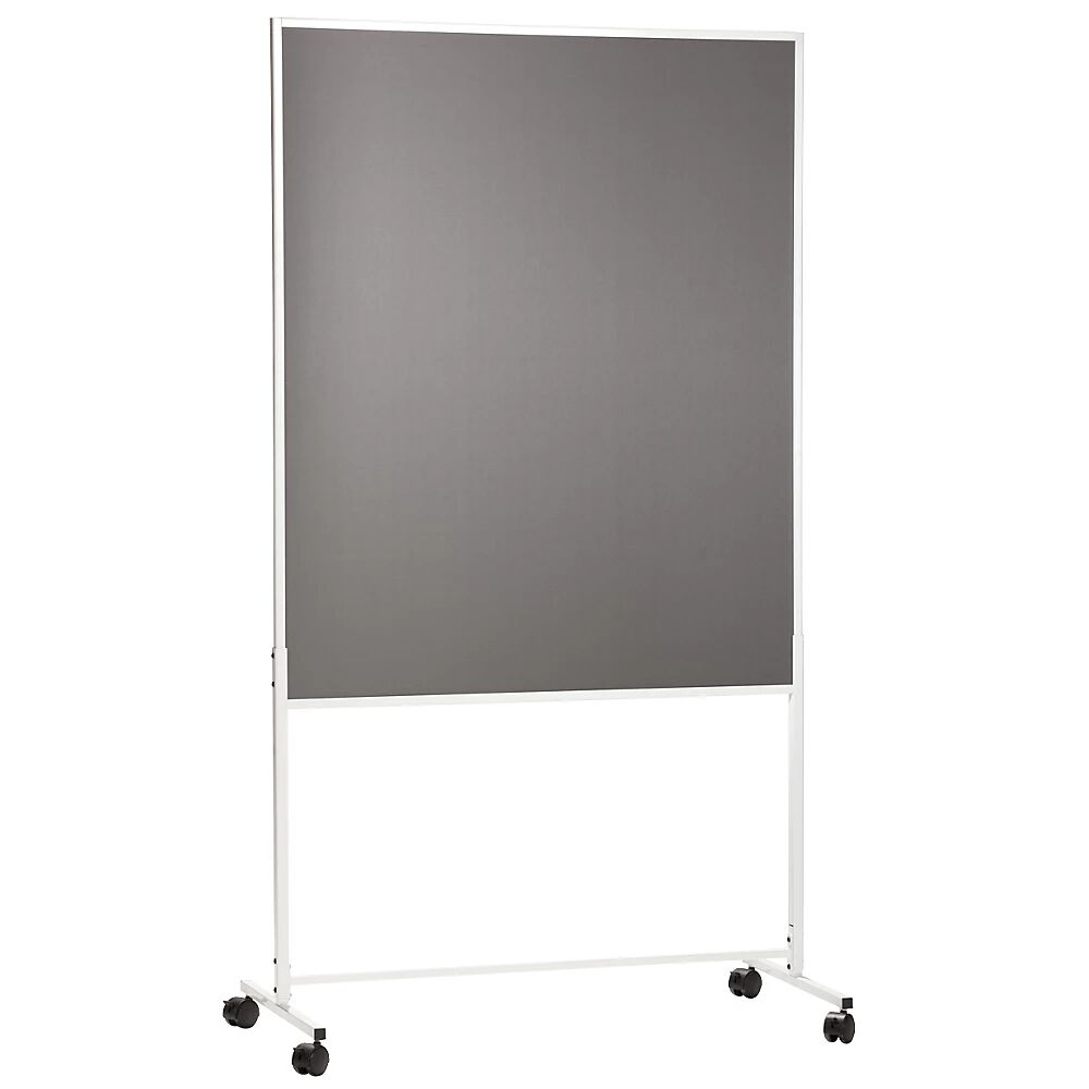 QUIPO Presentatiewand, verrijdbaar, h x b x d = 1800 x 1000 x 500 mm, eendelig QUIPO