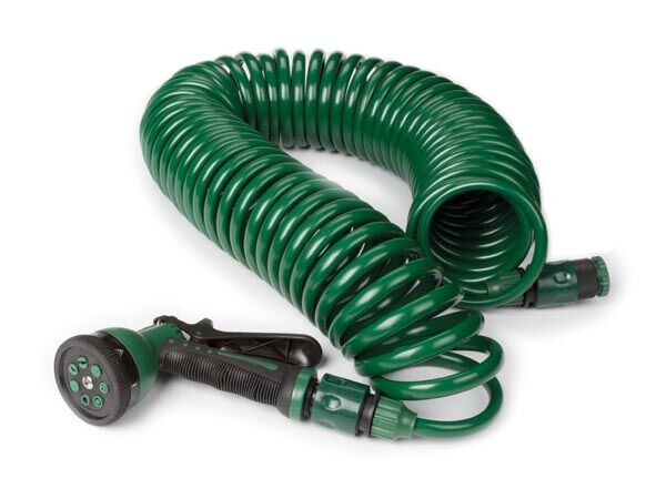 Velleman Mangueira Espiral de Jardim Com Pulverizador 15m M