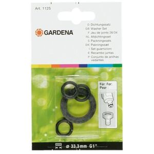 Gardena Packningssats, 3 st O-ring, 1 st Flat 3/4