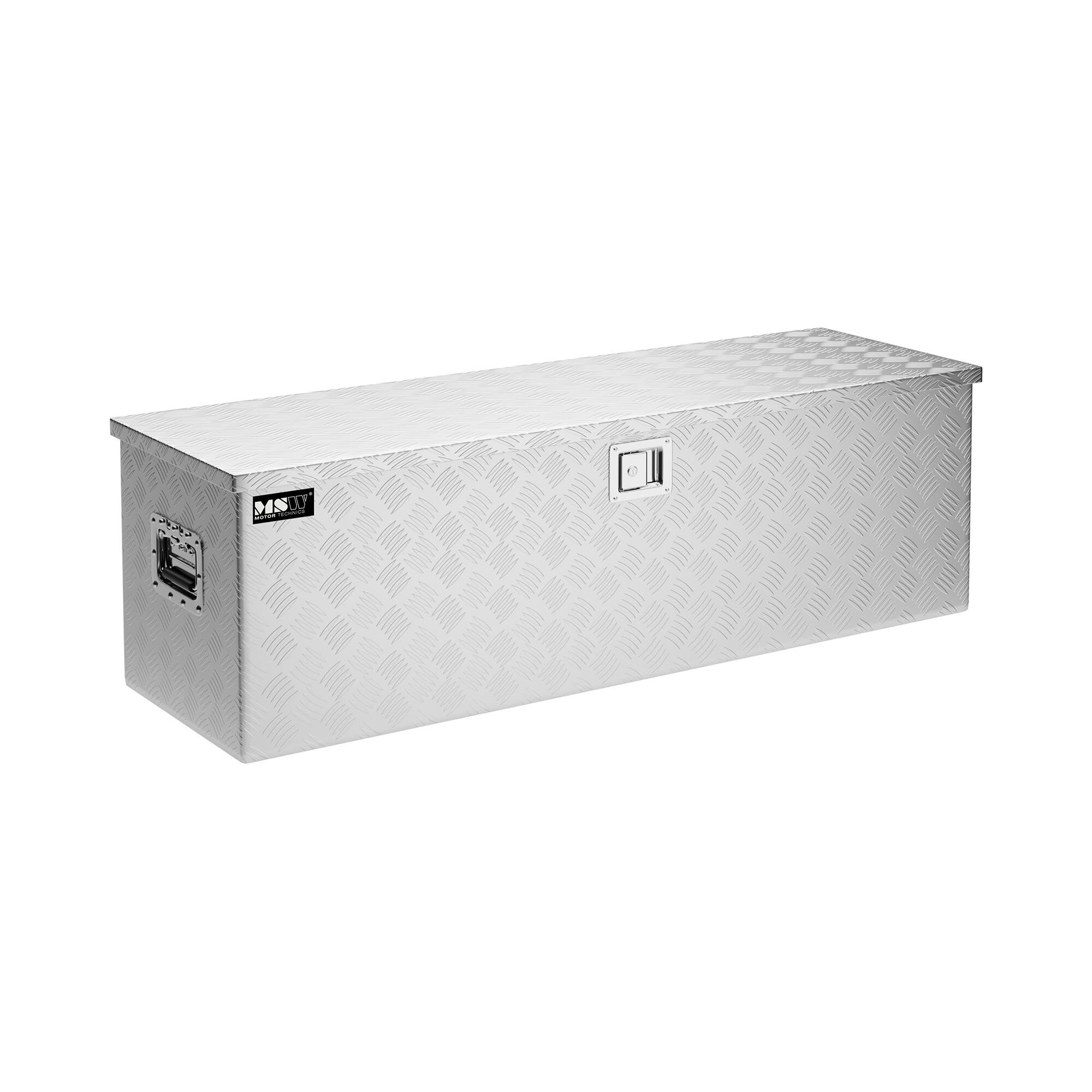 MSW Aluminium Tool Box - 124 x 38 x 38 cm - 150 L MSW-ATB-1230