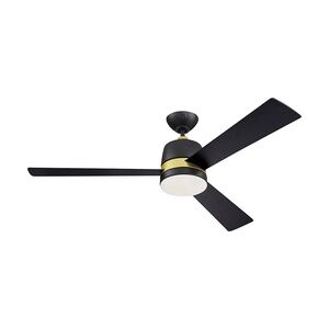 Westinghouse Tristan Deckenventilator  (B x H) 132 cm x 36.6 cm Flügelfarbe: Schwarz Gehäusefarbe (D