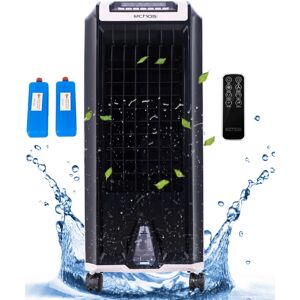 Echos - Aircooler 6,5 l Fernbedienung Anionenfunktion Wassertank 75 Watt