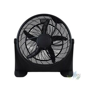 SUINGA Hochgeschwindigkeitsventilator 20'' 100W schwarz 3 Geschwindigkeiten