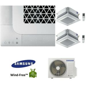 Wind-Free Mini Kassette 2 x 3,5kW Klimaanlage R32 Aussen 5,0kW - Samsung