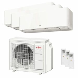 Fujitsu Siemens Klimaanlage KM-Serie Trial Split 7000+7000+12000 BTU Inverter A++ Außengerät 5,4 kW