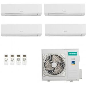 Hisense Quadri Split 9+9+9+9 4AMW105U4RAA KE25MR01G KE25MR01G KE25MR01G KE25MR01G Klimaanlagen Energy Ultra R-32 WiFi