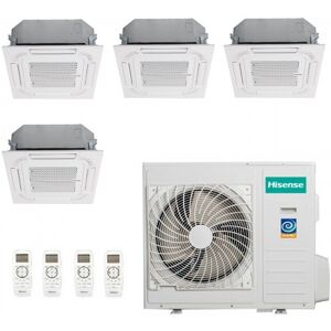 Hisense Quadri Split Kassettengerät 60x60 9+9+9+9 4AMW81U4RJC ACT26UR4RCC8 ACT26UR4RCC8 ACT26UR4RCC8 ACT26UR4RCC8