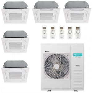 Hisense Penta Split Kassettengerät 60x60 9+9+9+9+9 5AMW125U4RTA 5 split ACT26UR4RCC8 Klimaanlagen WiFi Optional