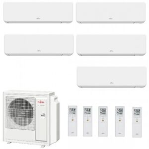 Fujitsu Penta Split 9+9+9+9+9 KG WiFi AOYG36KBTA5 5X ASYG09KGTF Klimaanlage Weiß R-32