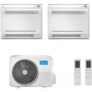 Midea Duo Split 18+18 Btu Fußboden Console M4O-36FN8-Q MFA2U-17HRFNX(GA) MFA2U-17HRFNX(GA) Klimaanlagen R-32