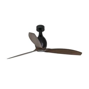 Lorefar (FARO) Faro MINI ETERFAN Deckenventilator 128cm schwarz matt Walnuss