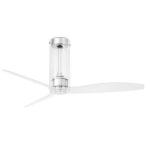 Lorefar (FARO) Faro TUBE Deckenventilator 128cm transparent chrom