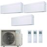 Daikin Trio Split 7000+7000+9000 3MXM40A FTXA20AW FTXA20AW FTXA25AW Klimaanlagen Stylish Weiß Alexa Google WiFi R-32