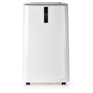 Nedis Mobil Air Conditioner   12000 BTU   100 m³   3-Hastighed   Fjernbetjening   Luk-off timer   Hvid