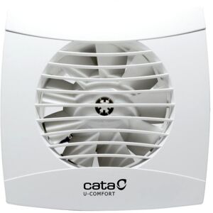 Cata Uc-10 Badventilator, Hygrostat, Ø100 Mm, Hvid