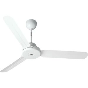 kaiserkraft Ventilador de techo DESIGN 1S, Ø del aspa 1600 mm, pintura blanca