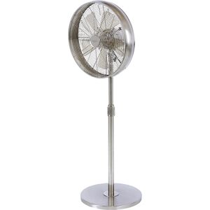 kaiserkraft Ventilador de pie de diseño, H x A x P 1500 x 460 x 410 mm, cromado