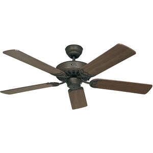 kaiserkraft Ventilador de techo CLASSIC ROYAL, Ø del aspa 1030 mm, nogal / marrón antiguo / bronce