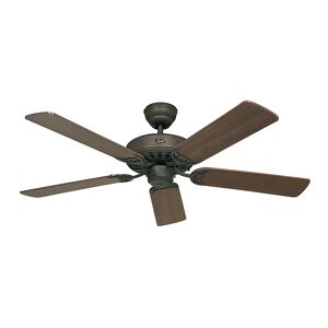 kaiserkraft Ventilador de techo CLASSIC ROYAL, Ø del aspa 1320 mm, nogal / marrón antiguo / bronce