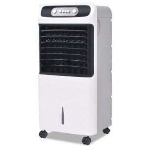 vidaXL Enfriador De Aire Portátil 80 W 12 L 496 M³ / H