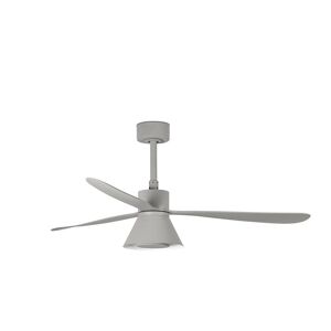 Faro Ventilador De Techo  Barcelona 33762wp-24 Amelia Gris/gris Motor Dc, Smart Fan