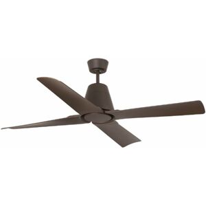 Faro Ventilador De Techo  Barcelona 33490wp Typhoon Smart Fan Marron