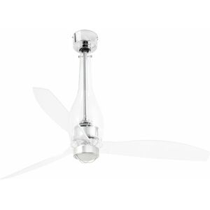 Faro Ventilador De Techo  Barcelona 33381-9 Eterfan Led Transparente