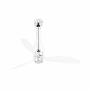 Faro Ventilador De Techo  Barcelona 33381wp-9 Eterfan Led Smart Fan Transparente