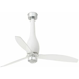 Faro Ventilador De Techo  Barcelona 32000wp-9 Eterfan Led Smart Fan Blanco Brillo