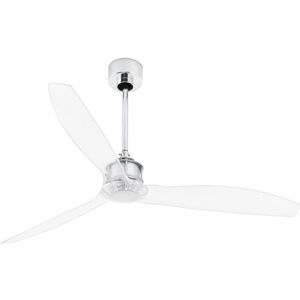 Faro Ventilador De Techo  Barcelona 33394 Justfan Cromo