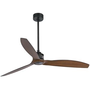 Faro Ventilador De Techo  Barcelona 33395wp Justfan Smart Fan Negro