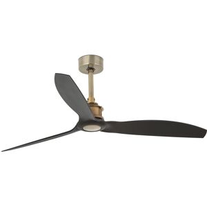 Faro Ventilador De Techo  Barcelona 33417wp Justfan Smart Fan Oro Envejecido