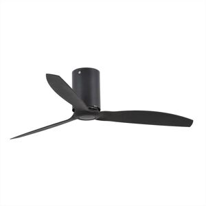 Faro Ventilador De Techo  Barcelona 32043 Mini Tube Fan Negro Mate