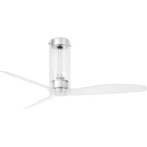 Faro Ventilador De Techo  Barcelona 33374 Tube Fan Transparente