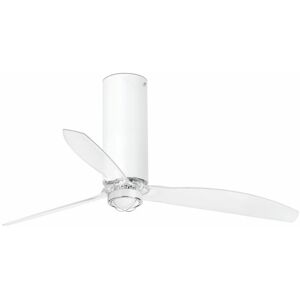 Faro Ventilador De Techo  Barcelona 32034wp-9 Tube Fan Led Smart Fan Blanco Mate