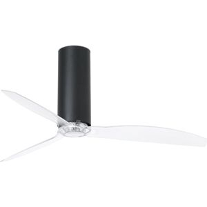 Faro Ventilador De Techo  Barcelona 33036wp Tube Fan Smart Fan Negro Mate