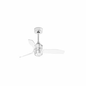 Faro Ventilador De Techo  Barcelona 33426wp-9 Justfan Led Smart Fan Cromo