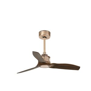 Faro Ventilador De Techo  Barcelona 33423 Justfan Cobre