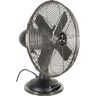 kaiserkraft Ventilador de sobremesa, H x A x P 424 x 340 x 280 mm, Ø del aspa 300 mm, negra