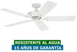 Hunter Ventilador De Techo Para Exterior Ipx3 Hunter 50557 Maribel Blanco