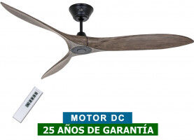 CasaFan Ventilador De Techo Casafan 315221 Eco Airscrew 152 Madera Maciza/ Negro