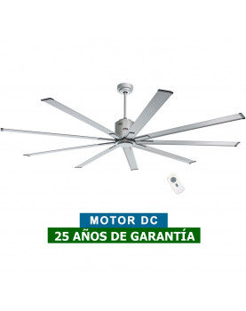 CasaFan Ventilador De Techo Casafan 922012 Big Smooth Eco Plata Titanio