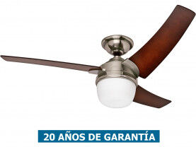 Hunter Ventilador De Techo Con Luz Hunter 50611 Eurus Café / Estaño