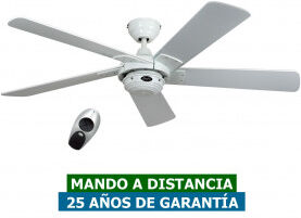 CasaFan Ventilador De Techo Casafan 9513269 Rotary 132 Blanco/ Blanco We-We