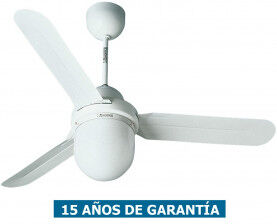 Vortice Ventilador De Techo Con Luz Vortice 61101 Nordik Design 1s/l 120cm Blanco